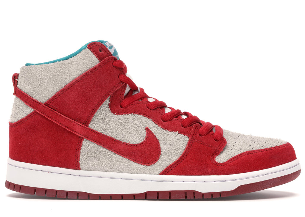Nike Dunk SB High Dr. Seuss Gym Red/Gym Red-White (305050-661)