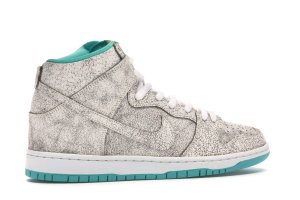 Nike Dunk SB High Flamingo White/White-Hyper Jade (313171-117)
