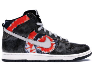 Nike Dunk SB High HUF White/Neutral Grey-Black (305050-102)