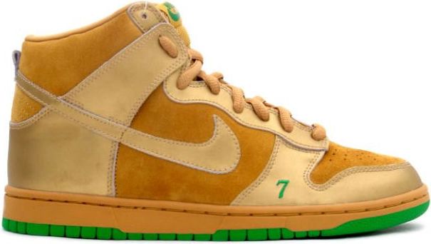 Nike Dunk SB High Lucky 7 Wheat/Metallic Gold (305050 771)