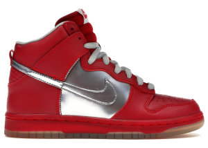 Nike Dunk SB High Mork & Mindy Chrome/Chrome-Varsity-Red (313171-002)