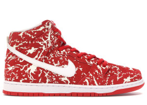 Nike Dunk SB High Raw Meat Challenge Red/Challenge Red/White (313171-616)
