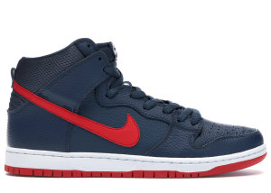 Nike Dunk SB High Squadron Blue University Red Squadron Blue/White/University Red (305050-463)