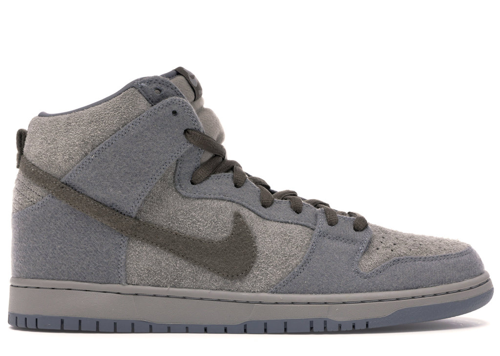 Nike Dunk SB High Tauntaun Medium Grey/Smoke-Cool Grey (313171-020)