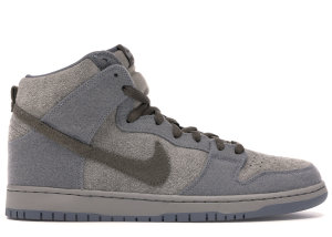 Nike Dunk SB High Tauntaun Medium Grey/Smoke-Cool Grey (313171-020)