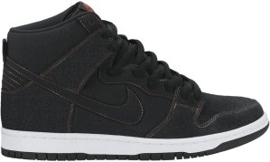 Nike Dunk SB High Thermal Stitch Black/Black-White (305050-012)