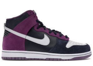Nike Dunk SB High Un-Heavens Gate Dark Obsidian/Mtlc Platinum (305050-401)