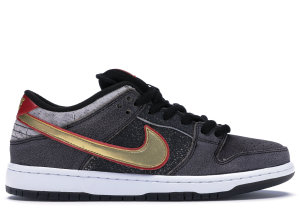 Nike Dunk SB Low Beijing Metallic Gold Black/Metallic Gold-Unvrsty Rd (504750-077)