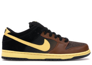 Nike Dunk SB Low Black and Tan Pecan/Chamois-Black-Baroque Brown (313170-270)