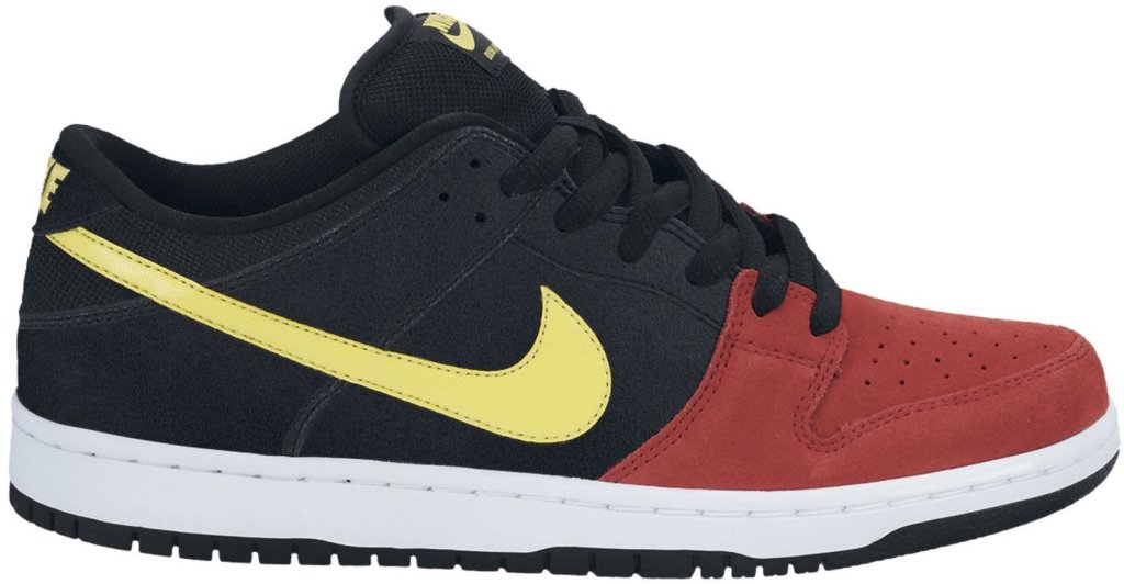 Nike Dunk SB Low Butt Head Black/Sonic Yellow-University Red (304292-076)