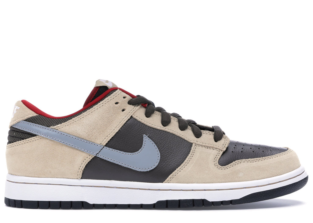 Nike Dunk SB Low Dark Chocolate Linen Dark Chocolate/Matte Silver-Linen (313170-203)