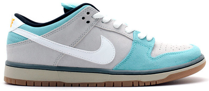 Nike Dunk SB Low Gulf of Mexico Glacier Ice/White-Light Ash Grey (304292-410)