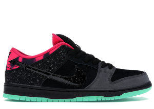 Nike  Dunk SB Low Premier “Northern Lights” Anthracite/Black-Pink Force-Crystal Mint (724183-063)