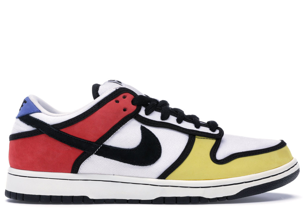 Nike Dunk SB Low Piet Mondrian Zest/Black (304292-702)