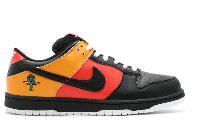 Nike Dunk SB Low Raygun Orange Flash/Black-Black (304292-803)