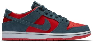 Nike Dunk SB Low Reverse Shark Team Red/Nightshade-White (854866-336)