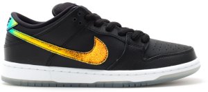 Nike Dunk SB Low Sparkle Oil Spill Black/White/Multi-Color (304292-091)