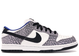 Nike Dunk SB Low Supreme White Cement (2002) White/Black-Cement Grey (304292-001)