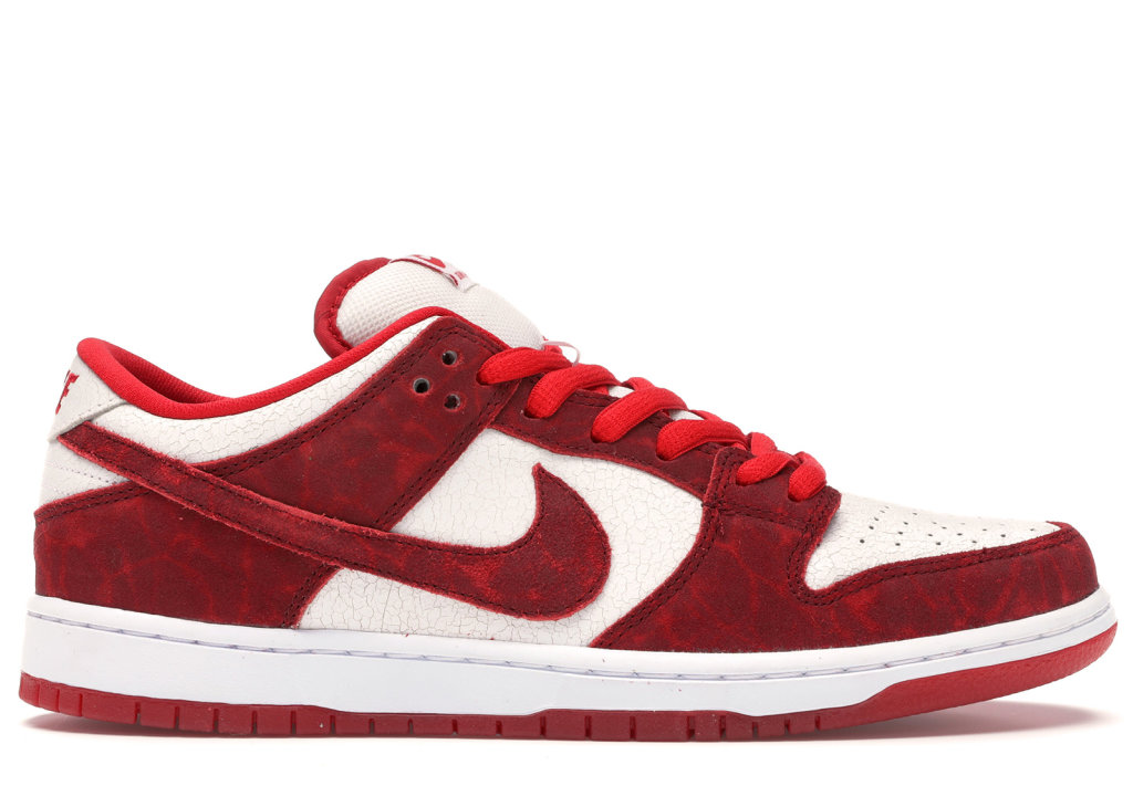 Nike Dunk SB Low Valentines Day (2014) University Red/University Red-White (313170-662)