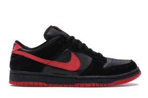 Nike Dunk SB Low Vamps Black/True Red (304292-061)