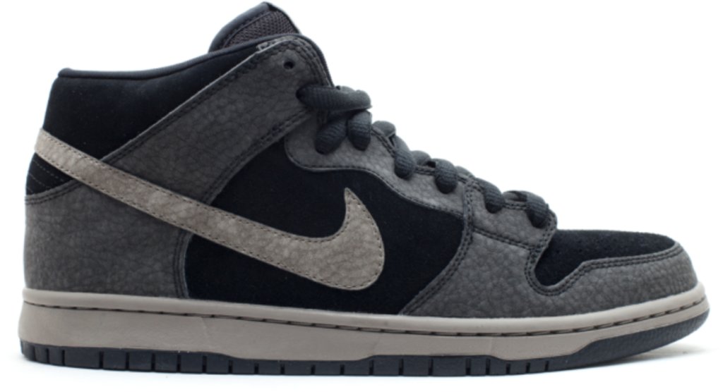 Nike Dunk SB Mid Black Iron White Black/Iron-White (314383-020)