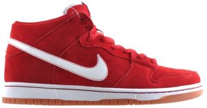 Nike  Dunk SB Mid Brickhouse White Brickhouse/White (314383-601)