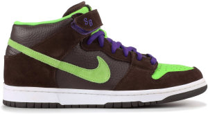 Nike  Dunk SB Mid Donatello Baroque Brown/Radiant Green (314383-231)