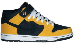 Nike Dunk SB Mid Wu-Tang Black/Black-Varsity Mz-Sport Rd (314383-004)
