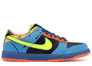 Nike  Dunk SB Low Skate or Die Black/Neon Yellow (304292-073)