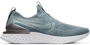 Nike Epic Phantom React Flyknit Aviator Grey (W) Aviator Grey/Metallic Silver-White-Aviator Grey (BV0415-005)