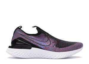 Nike Epic Phantom React Flyknit Black University Red Hyper Jade (W) Black/Black-University Red-Hyper Jade-Sapphire (BV0415-002)