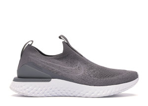 Nike  Epic Phantom React Flyknit Icon Clash Gunsmoke (W) Gunsmoke/Gunsmoke/White (BV0415-003)