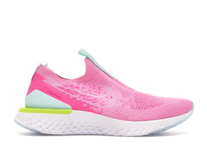 Nike  Epic Phantom React Flyknit Psychic Pink (W) Psychic Pink/White-Laser Fuchsia-Teal Tint (CJ0172-600)