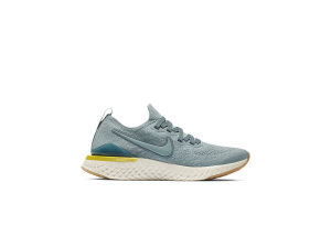 Nike Epic React Flyknit 2 Aviator Grey (GS) Aviator Grey/Black/Blue Fury (AQ3243-005)