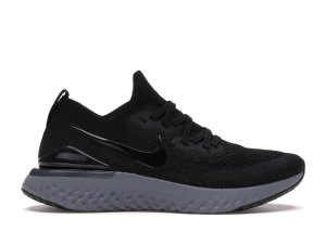 Nike  Epic React Flyknit 2 Black Anthracite (W) Black/Black-White-Gunsmoke-Anthracite (BQ8927-001)