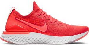 Nike  Epic React Flyknit 2 Chile Red Chile Red/Vast Grey-Black-Bright Crimson (BQ8928-601)