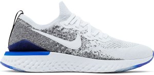 Nike  Epic React Flyknit 2 White Black Racer Blue White/White-Black-Racer Blue (BQ8928-102)