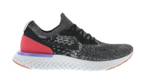 Nike  Epic React Flyknit Black Red Orbit Black/Black-White-Red Orbit (AQ0067-006)