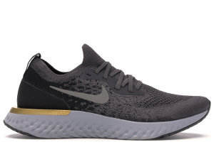 Nike  Epic React Flyknit Deep Purple Ash Deep Purple Ash/Black-Grey Gold (AQ0067-009)