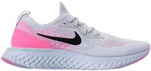 Nike Epic React Flyknit First Blush Pure Platinum/Black-Hydrogen Blue (AQ0067-007)