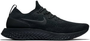 Nike  Epic React Flyknit Triple Black Black/Black-Black (AQ0067-003)