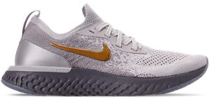Nike  Epic React Flyknit Vast Grey Metallic Gold (W) Vast Grey/Metallic Gold-Metallic Platinum-Gunsmoke-Atmosphere Grey (AV3048-070)