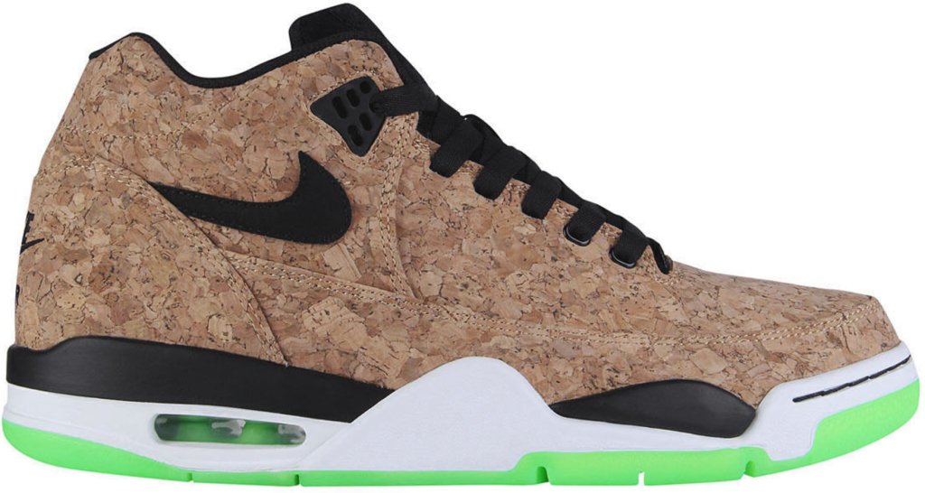 Nike Flight Squad Cork Natural/Black-Voltage Green-White (748281-100)