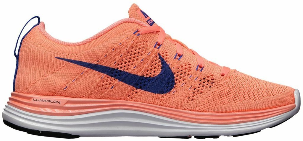 Nike Flyknit Lunar1+ Atomic Pink Game Royal (W) Atomic Pink/Game Royal-White (554888-641)
