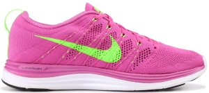 Nike Flyknit Lunar1+ Club Pink Electric Green (W) Club Pink/Electric Green-White (554888-631)