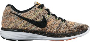 Nike  Flyknit Lunar3 Bright Citrus (W) Bright Citrus/Black-Glacier Ice (698182-800)
