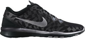 Nike  Free 5.0 TR Fit 5 Black Metallic Silver (W) Black/Metallic Silver (806277-001)