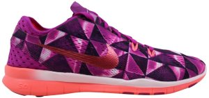 Nike  Free 5.0 TR FIT 5 PRT Fuchsia Flash/Hot Lava-Fuchsia Glow-White (W) Fuchsia Flash/Hot Lava-Fuchsia Glow-White (704695-501)