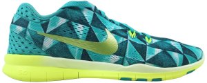 Nike  Free 5.0 TR Fit 5 PRT Light Retro/Volt-Artisan Teal-White (W) Light Retro/Volt-Artisan Teal-White (704695-402)