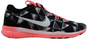 Nike Free 5.0 TR Fit 5 Print Black/White-Lava Glow (W) Black/White-Lava Glow (704695-006)